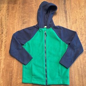 Lands’End fleece hoodie Boy’s 7